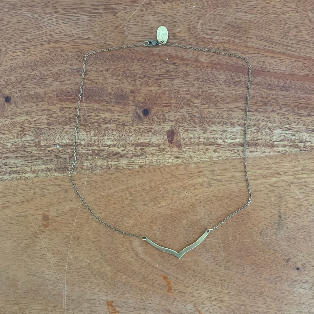 Gold layering necklace